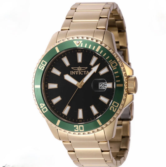 Pro Diver Quartz Black Men's Watch