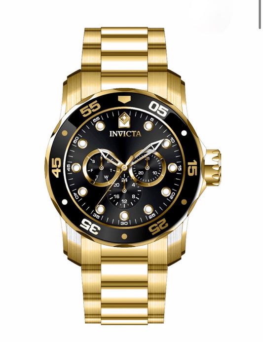 Invicta Pro Diver Quartz Black Men's Watch